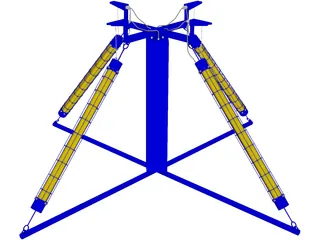 Cattle Oiler 3D Model