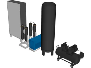 Ozone Generator 3D Model