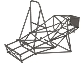 FSAE Frame 2017 3D Model