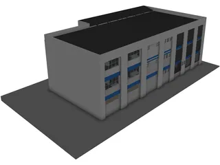 School 3D Model