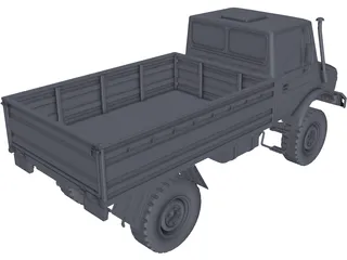 Mercedes-Benz Unimog 1300L 3D Model