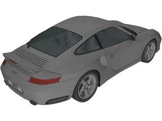Porsche 911 Turbo (2001) 3D Model