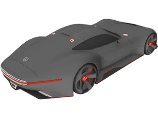 Mercedes-Benz AMG Vision GT Concept 3D Model