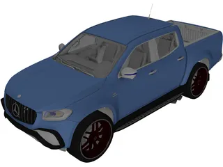 Mercedes-Benz X-Class AMG Concept 3D Model