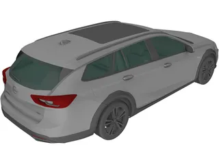Opel Insignia Country Tourer (2017) 3D Model