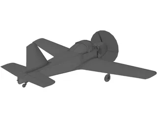 Percival P.56 Provost 3D Model