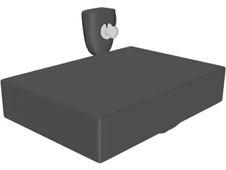 2 Way Radio 3D Model