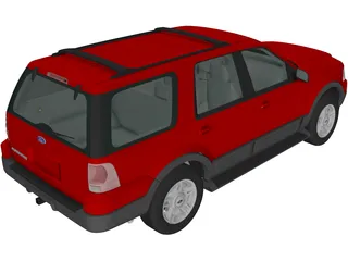 Ford Expedition (2003) 3D Model