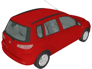Mazda 2 (2003) 3D Model