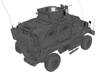 International MaxxPro 3D Model