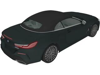 BMW M850i Convertible (2019) 3D Model