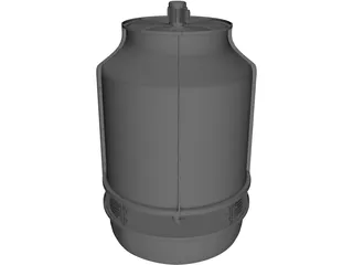 Cooling Tower 3D Model