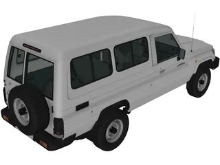 Toyota Land Cruiser (2010) 3D Model