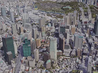 Tokyo City, Japan (2019) 3D Model