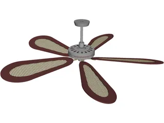 Ceiling Fan Fancy 3D Model