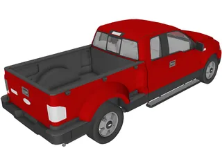 Ford F-150 Pickup 3D Model