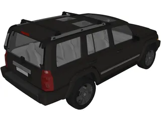 Jeep Commander 3D Model