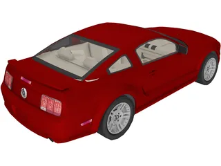 Ford Mustang 3D Model