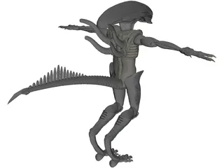 Alien 3D Model