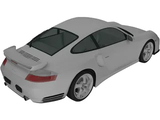 Porsche 911 Turbo (2000) 3D Model