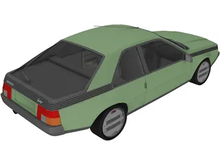 Renault Fuego (1980) 3D Model