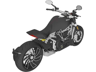 Ducati X-Diavel (2016) 3D Model