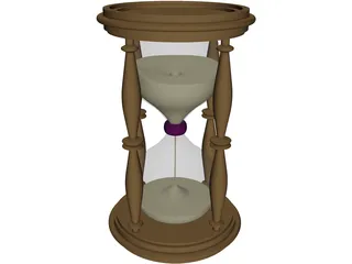 Hourglasess 3D Model