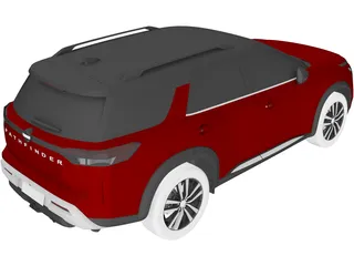 Nissan Pathfinder (2022) 3D Model