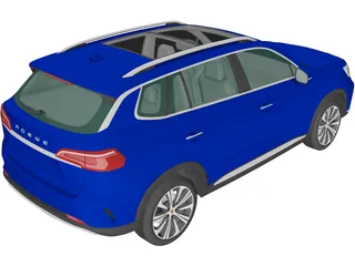 Roewe RX5 Max (2019) 3D Model