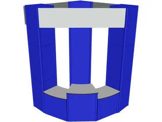 Tradeshow Display 3D Model