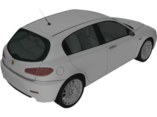 Alfa Romeo 147 (2009) 3D Model