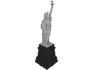Statue Of Liberty 3D Model