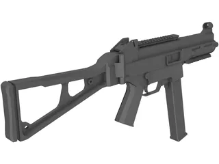 Heckler&Koch UMP 3D Model