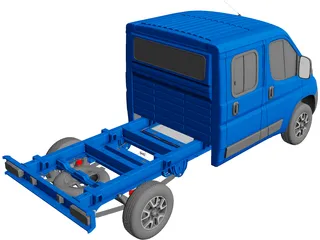 Opel Movano Van Chassis (2022) 3D Model