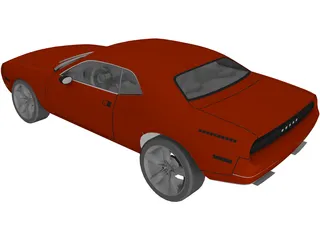Dodge Challenger (2009) 3D Model