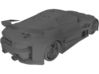 Cyborx Concept 3D Model