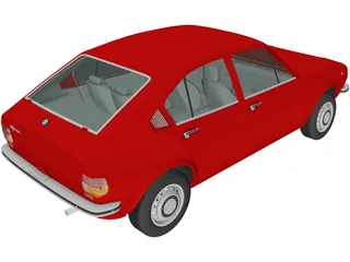 Alfa Romeo Alfasud (1972) 3D Model