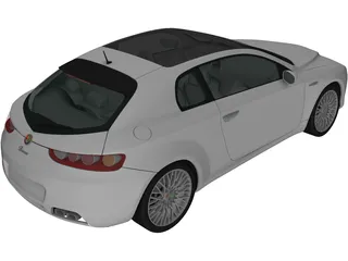 Alfa Romeo Brera (2011) 3D Model