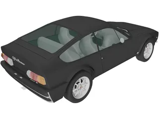 Alfa Romeo GT 1300 Junior Zagato (1972) 3D Model