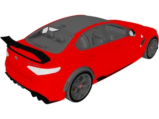 Alfa Romeo Giulia GTA (2021) 3D Model