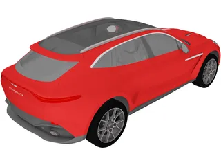 Aston Martin DBX (2021) 3D Model