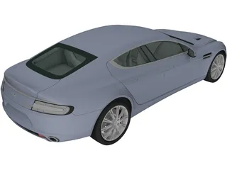 Aston Martin Rapide (2010) 3D Model