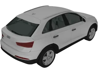 Audi Q3 (2011) 3D Model
