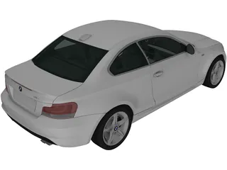 BMW 135i Coupe (2007) 3D Model