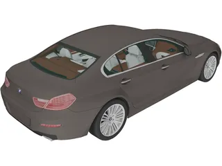 BMW 6-Series Gran Coupe [F06] (2012) 3D Model