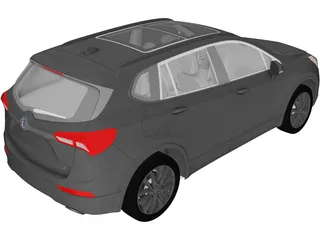 Buick Envision (2019) 3D Model