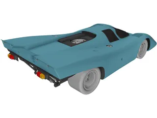 Porsche 917K (1969) 3D Model