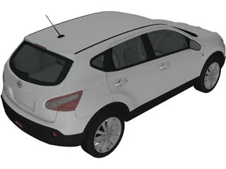 Nissan Qashqai (2010) 3D Model