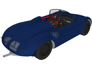 Porsche 718 Spyder RS (1960) 3D Model