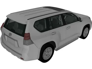 Toyota Land Cruiser Prado (2010) 3D Model